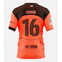 Barcelona Fermin Lopez #16 Tretí futbalový dres 2025-26 Krátky Rukáv